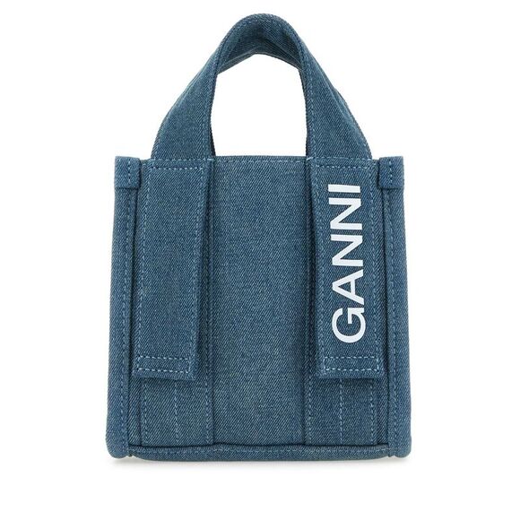 GANNI Handbags - Ganni Women Denim Mini Tech Handbag